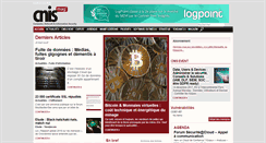 Desktop Screenshot of cnis-mag.com